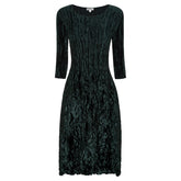 ALQUEMA | NEW 3/4 Sleeve Smash Pocket Dress - Glossy |